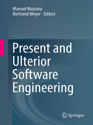 cover image of Present and Ulterior Software Engineering